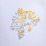 5PCS Zodiac Sign Charms for Women Jewelry Making