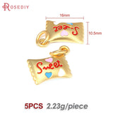 5PCS Matte Brass Special Vintage Nepalese Style Bell Flower Charms Pendants
