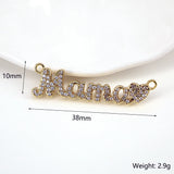 Mother's Mama Letter Pendant Necklace For Women Mom Choker Jewelry