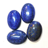 5PCS Natural Lapis Lazuli Cabochons Beads for Men's Jewelry DIY