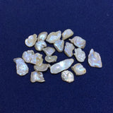 5PCS Natural Freshwater Pearl Petal Shape Beads 10-13mm