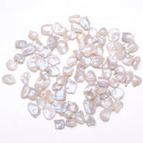 5PCS Natural Freshwater Pearl Petal Shape Beads 10-13mm