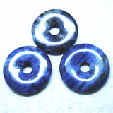 5PCS Gemstone Donut Round 30mm Green Aventurine Cherry Quartz Amethyst