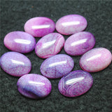 5PCS Natural Gemstone Cabochons Oval Shape 18X25MM DIY Jewelry Accessories