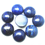 5PCS Lapis Lazuli Cabochons Round Shape 8MM 10MM 12MM 20MM Loose Beads