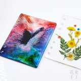 5PCS Notebook Resin Mold Set DIY Epoxy Silicon Mould