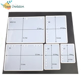 5PCS Notebook Resin Mold Set DIY Epoxy Silicon Mould