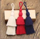 5PCS/Pack Mixed Silk Tassel Fringe Hanging Rope for DIY Curtain Access