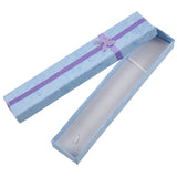5PCS Paper Package Bowknot Jewelry Necklace Bracelet Earring Ring Case