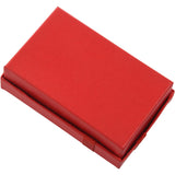 5PCS Bowknot Necklace Bracelet Earring Ring Case, Style-4 Rectangle