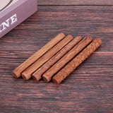 5PCS Pottery Tools Wood Hand Rollers for Clay Stamp Pattern Roller