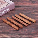 5PCS Pottery Tools Wood Hand Rollers for Clay Stamp Pattern Roller