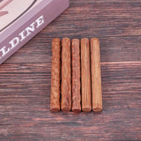 5PCS Pottery Tools Wood Hand Rollers for Clay Stamp Pattern Roller