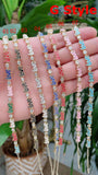 Punk LOVE Heart Enamel Tennis Bracelet Gold CZ Pave Couple Jewelry Gift