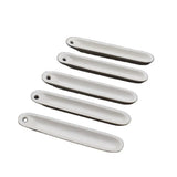 5PCS Quartz Silica Melting Crucible High Temp Platinum Alumina Ceramic Boat