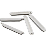 5PCS Quartz Silica Melting Crucible High Temp Platinum Alumina Ceramic Boat