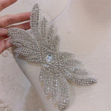 5PCS Rhinestone Elastic Waistband Stretch Crystal Beads DIY