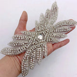 5PCS Rhinestone Elastic Waistband Stretch Crystal Beads DIY