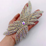 5PCS Rhinestone Elastic Waistband Stretch Crystal Beads DIY