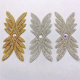 5PCS Rhinestone Elastic Waistband Stretch Crystal Beads DIY