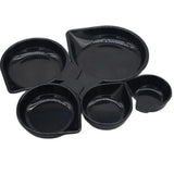 5PCS Scale Pan for Electronic Balance Plastic Gem Scale Tray Holder Dish
