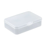 5PCS Small Semi-Transparent Plastic Jewelry Boxes