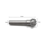 5PCS Steel Rotary Rasp File Set 6mm Shank Woodworking Hand Tool