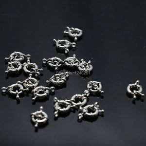 5PCS Steering Wheel Clasp Button Fittings For Jewelry 11mm
