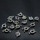 5PCS Steering Wheel Clasp Button Fittings For Jewelry 11mm
