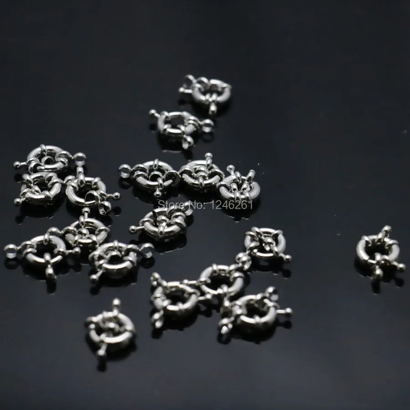 5PCS Steering Wheel Clasp Button Fittings For Jewelry 11mm