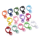 5PCS Strawberry Snap Hook Trigger Clips Buckles Keychain Lobster Clasp