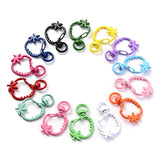 5PCS Strawberry Snap Hook Trigger Clips Buckles Keychain Lobster Clasp