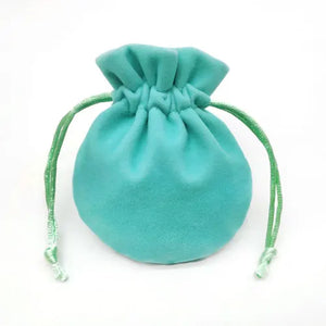 5PCS Velvet Jewelry Bag Packaging Earrings Bracelet Drawstring Pouch
