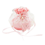 5PCS Wedding Velvet Sachet Gift Bags with Handles & Drawstring Pouch