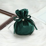 5PCS Wedding Velvet Sachet Gift Bags with Handles & Drawstring Pouch