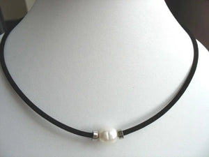 5PCS Freshwater Pearl 9-13mm Necklace 18-Inch Nature Beads