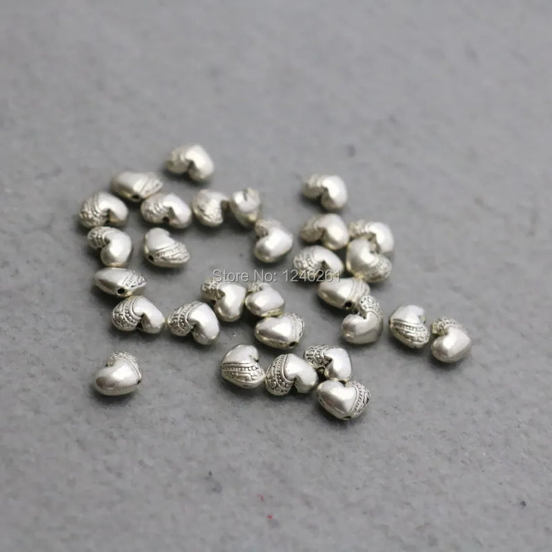 5PCS Heart DIY Alloy Metal Hardware Fittings for Accessory Components Findings