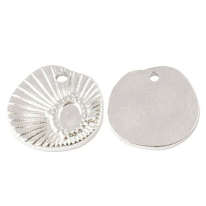 5PCS DIY Stainless Steel Charm Pendants for Jewelry Making