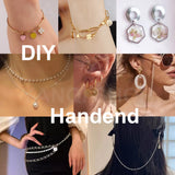 5PCS DIY Stainless Steel Charm Pendants for Jewelry Making
