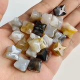 5PCS Natural Stone Nugget Beads Raw Citrines Amethysts Quartzs Loose Beads