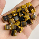 5PCS Natural Stone Nugget Beads Raw Citrines Amethysts Quartzs Loose Beads