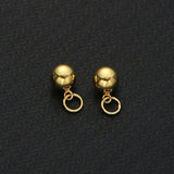 5PCS 925 Sterling Silver Ball Pendant for Jewelry Making