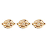 5PCS Stainless Steel Lips Mouth Pendants for Jewelry DIY Making