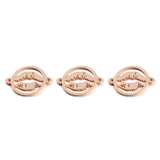 5PCS Stainless Steel Lips Mouth Pendants for Jewelry DIY Making