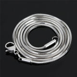 5PCS Stainless Steel Square Snake Chain for DIY Jewelry Making