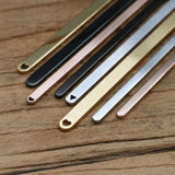5PCS Stainless Steel Cuff Bangle Diy Bracelet Jewelry Making