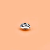 5PCSS925 Thai Silver Flying Saucer Beads Jewelry DIY Accessories