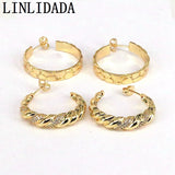 5Pairs Women Stud Earrings Metal Statement Earring Classic Jewelry