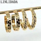 5Pairs Women Stud Earrings Metal Statement Earring Classic Jewelry
