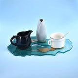 Large Resin Coaster Molds DIY Silicone Tray Epoxy Resin Kit